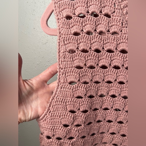 New REMI CROCHET DRESS In Rose Size XL/XXL - Picture 9 of 10